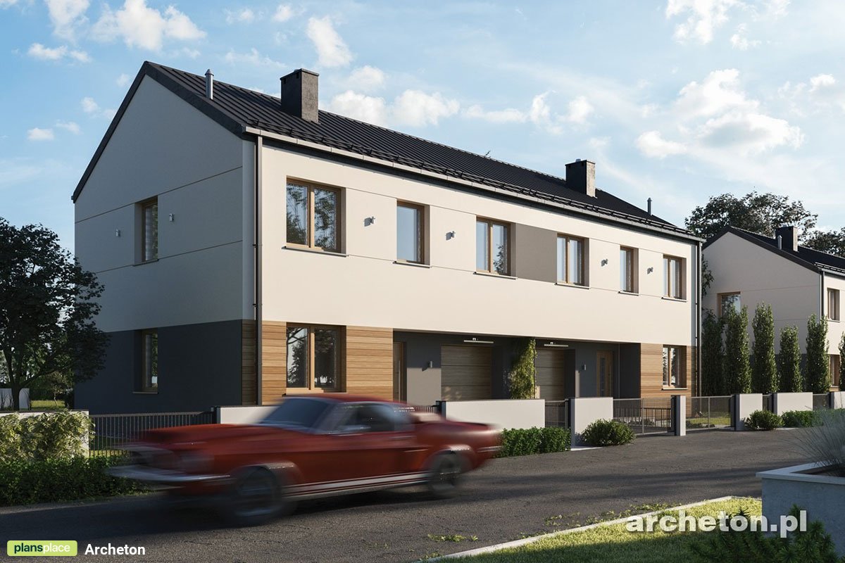 Zweifamilienhaus mit 4 Schlafzimmern im Obergeschoss und Garage - 28973R
