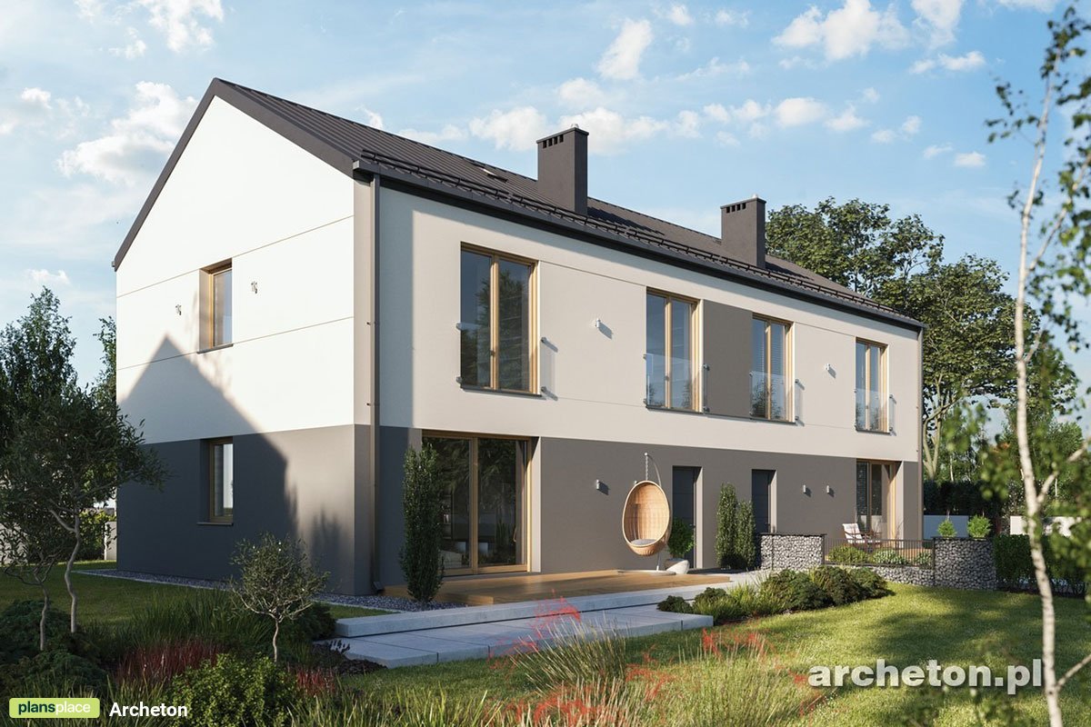 Zweifamilienhaus mit 4 Schlafzimmern im Obergeschoss und Garage - 28973R - 3