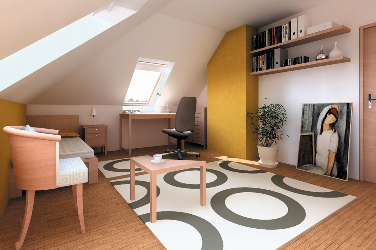 1 1/2-geschossiges Einfamilienhaus mit Sauna im Dachgeschoss - 13165R