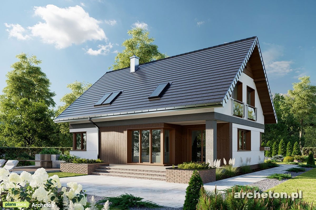 Haus für 4-5-köpfige Familie mit großer Garage und 4 Zimmern - 94351R