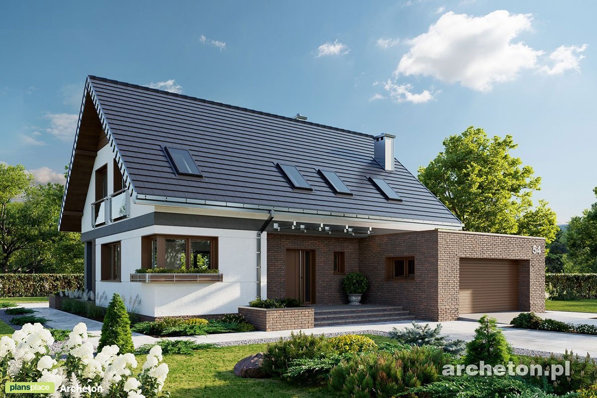 Haus für 4-5-köpfige Familie mit großer Garage und 4 Zimmern - 94351R