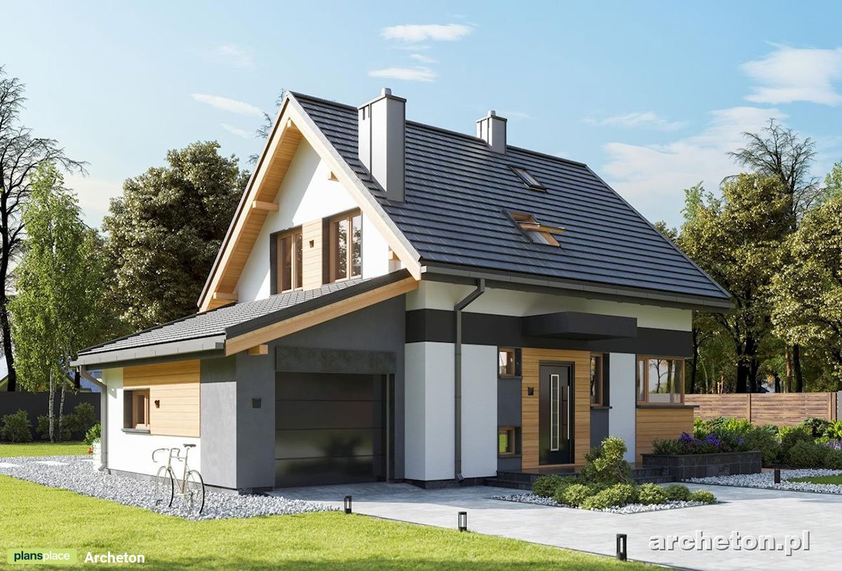 Kleines Haus mit klassischen Satteldach und 3 Zimmern - 46417R - 3