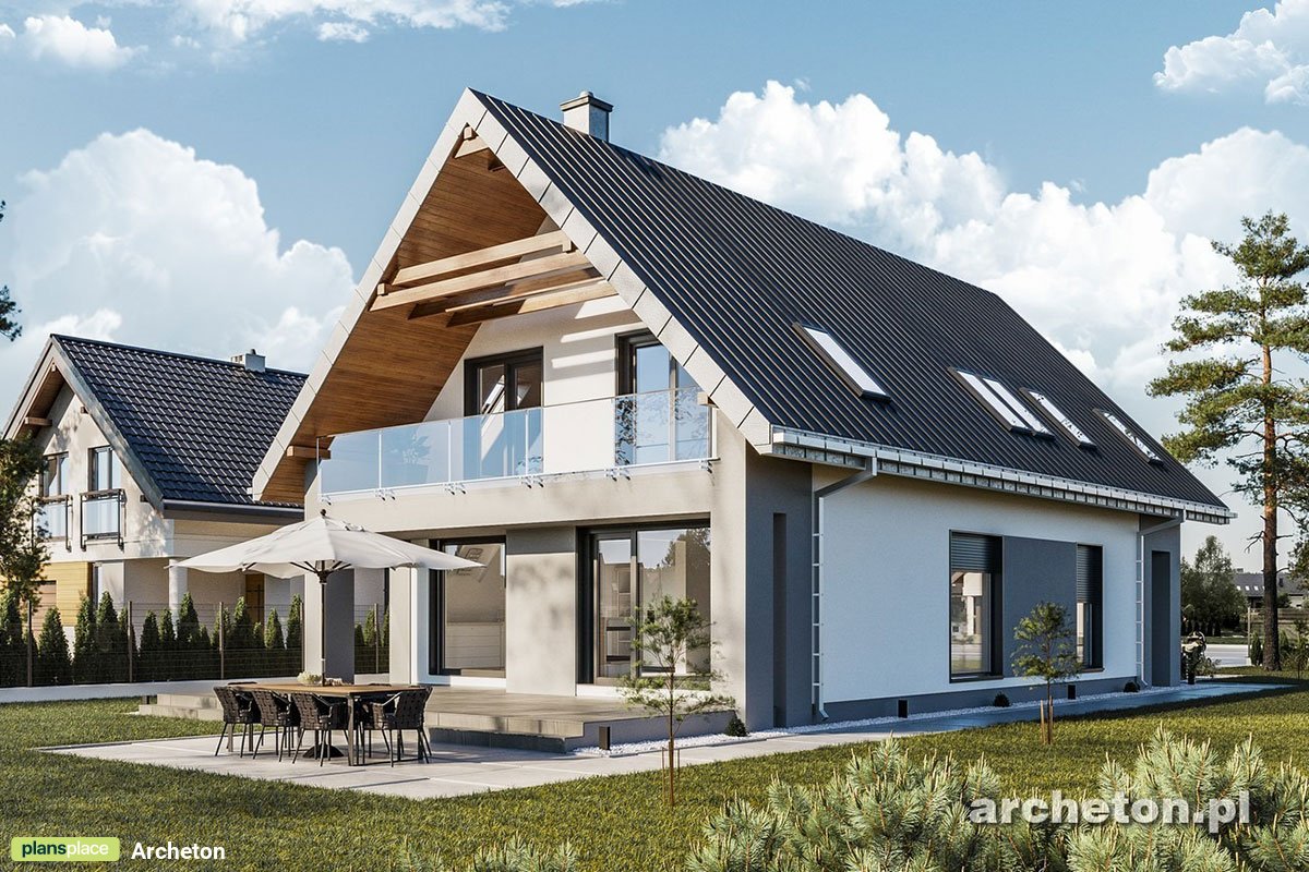 Haus Grundriss mit einer Waschküche im Obergeschoss - 78452R