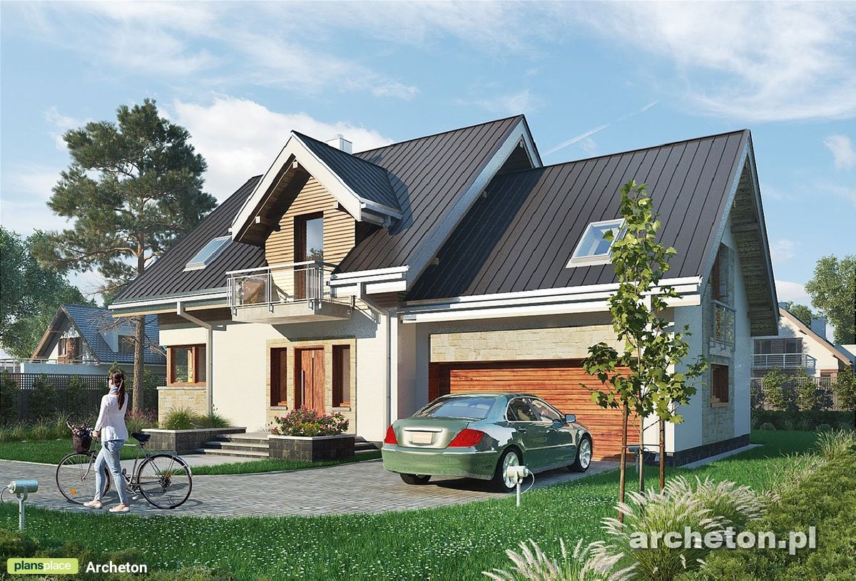 Haus mit angebauter Garage, 3 Schlafzimmern und 2 Büros - 18030R