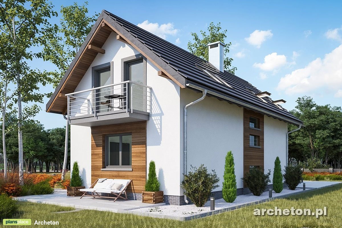 Schlankes 1,5-geschossiges Haus mit Satteldach und 4 Zimmern - 38659R - 3