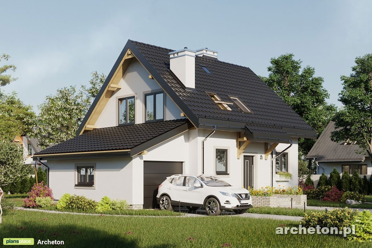 Kleines Landhaus mit Wohnküche, Garage und großem Balkon - 50513R - 3