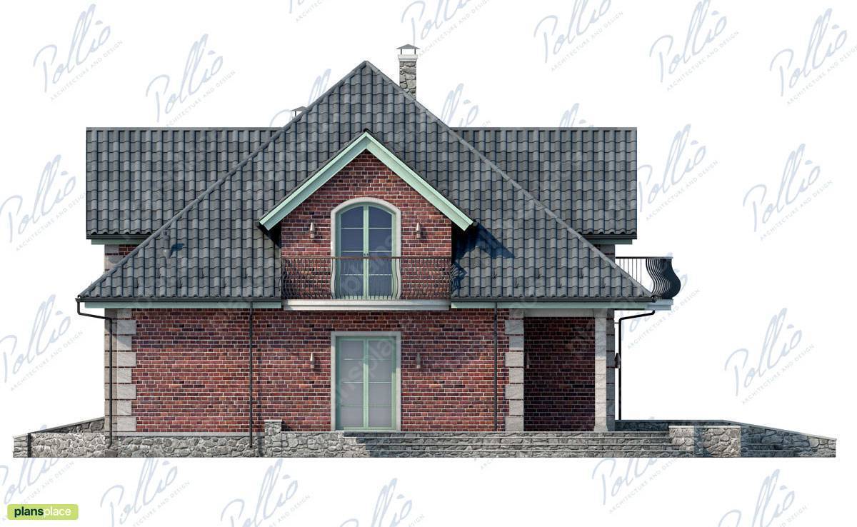 1 1/2-geschossiges Haus mit 4 Schlafzimmern und Spielzimmer - 15459C