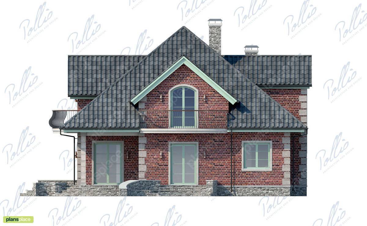 1 1/2-geschossiges Haus mit 4 Schlafzimmern und Spielzimmer - 15459C