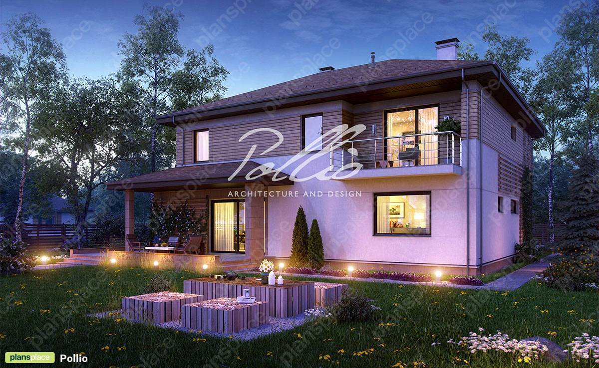 2-geschossiges Haus mit 2 Schlafzimmern und Spielzimmer - 69642R