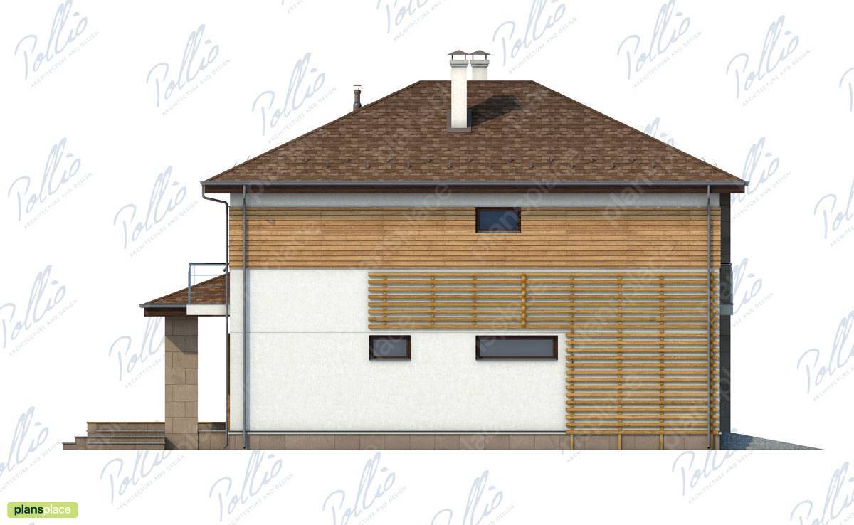 2-geschossiges Haus mit 2 Schlafzimmern und Spielzimmer - 69642R