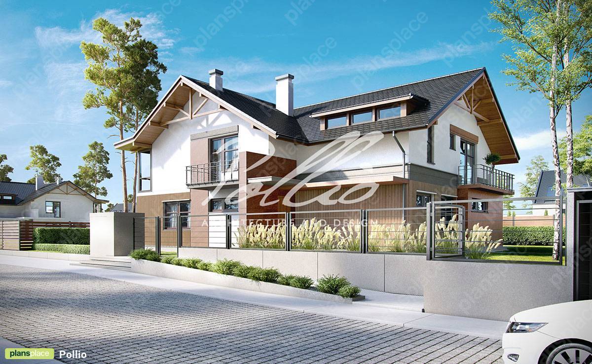 2-geschossiges Einfamilienwohnhaus im Stadtvillen-Design - 42983R