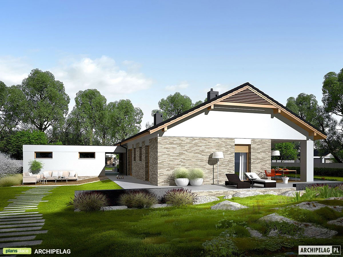 Bungalow mit eine Doppelgarage und zwei Kaminen - 39992R - 3