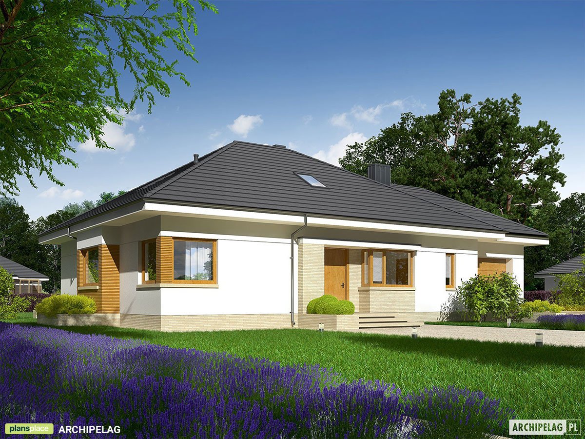 1-geschossiges Einfamilienhaus mit Garage und 3 Schlafzimmern - 99697R - 2