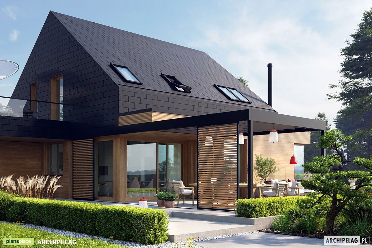 Modernes Scheunenhaus mit 4 Zimmern und Doppelgarage - 74420R