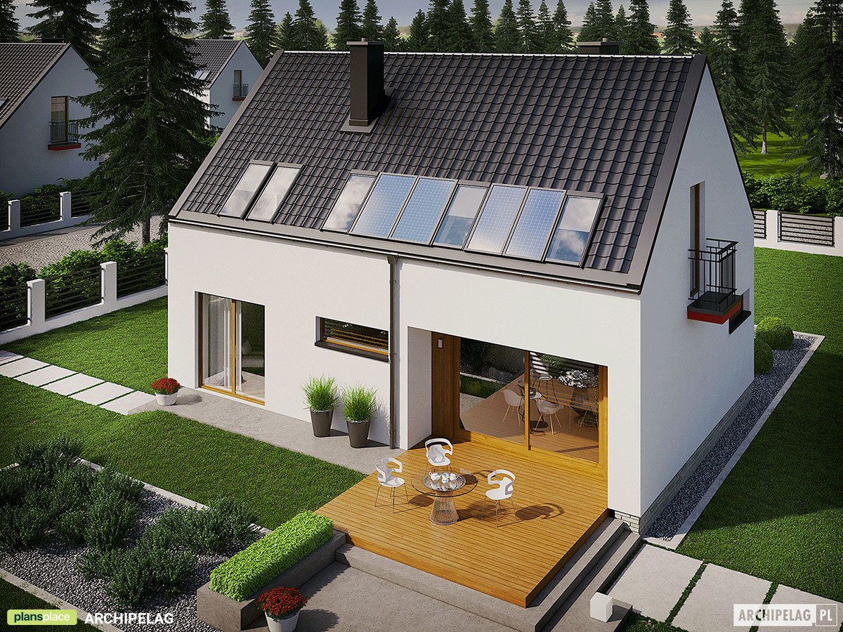 Modernes Scheunenhaus mit Waschküche im Obergeschoss - 49735R