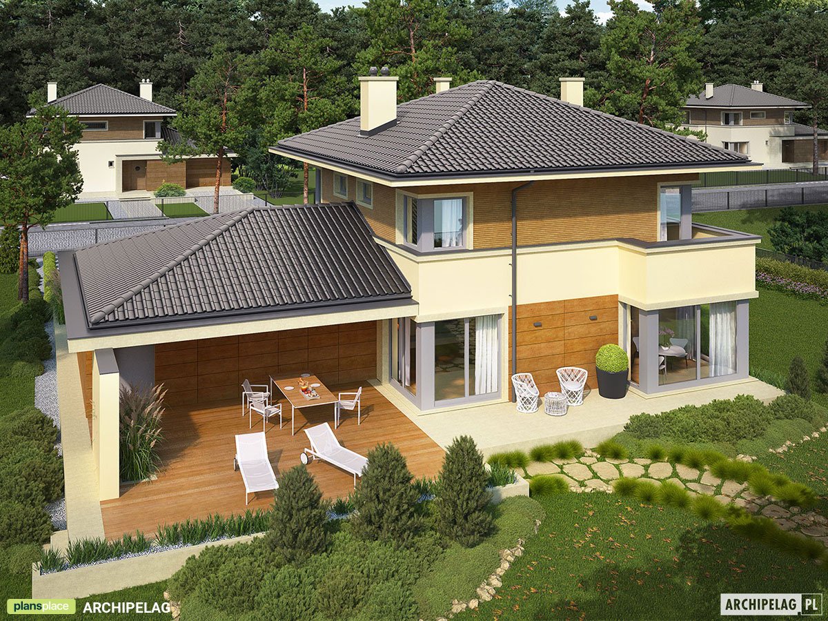 Stadtvilla mit Doppelgarage, Veranda und 4 Zimmern - 11864R - 3