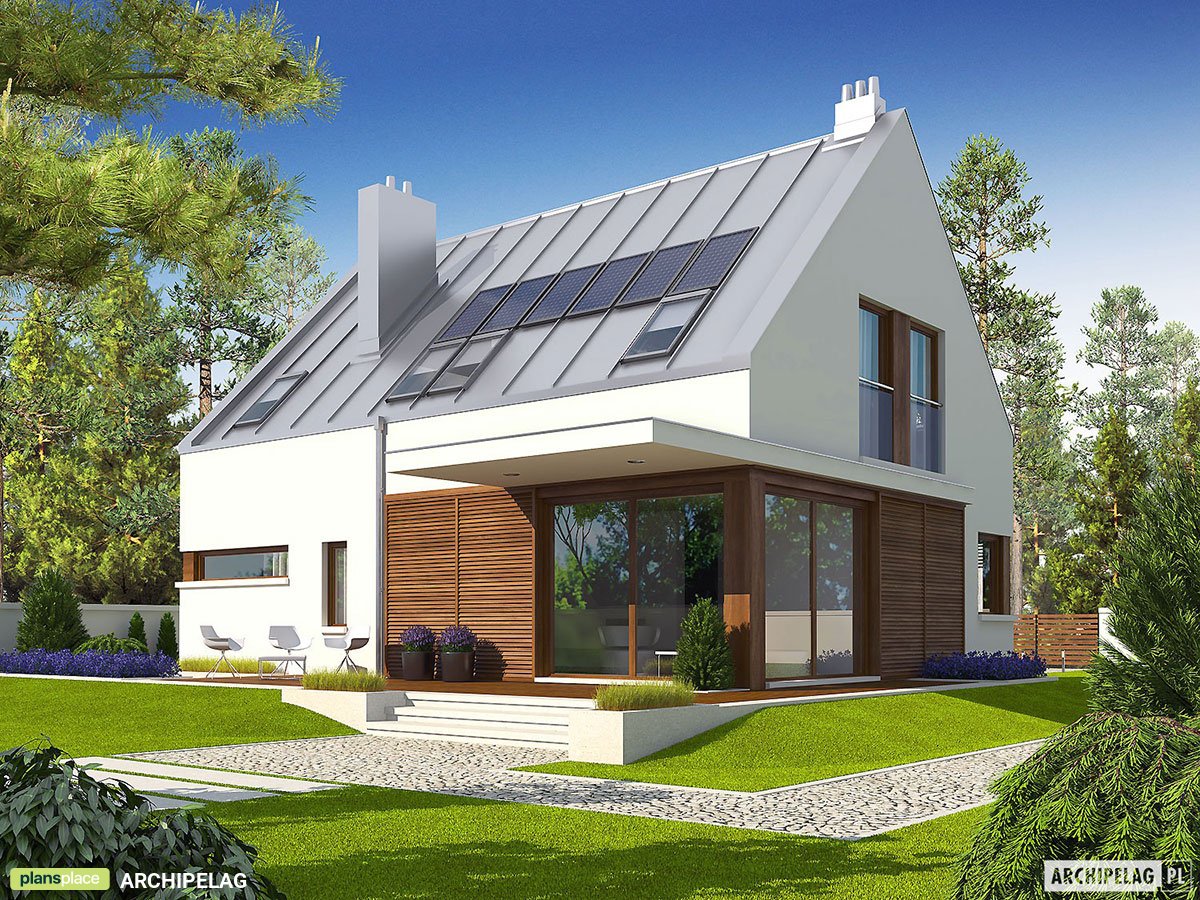 Modernes Scheunenhaus mit Garage und 4 Zimmern im Obergeschoss - 69913R